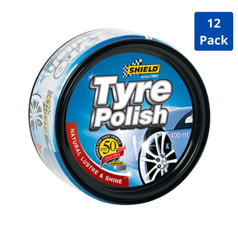 Tyre Polish Paste 400ml (12/Pack)