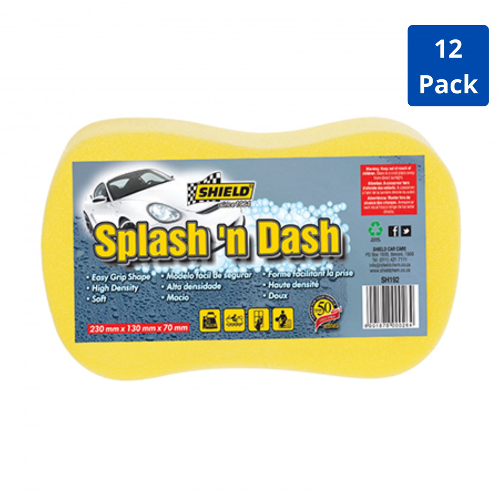 Splash 'n Dash Auto Sponge 12 pack