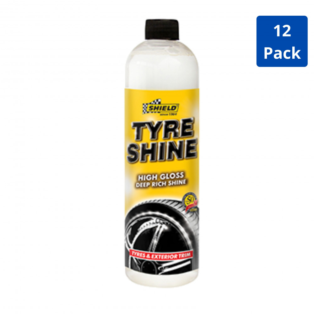 Tyre Shine Silicone 500ml 12 Pack