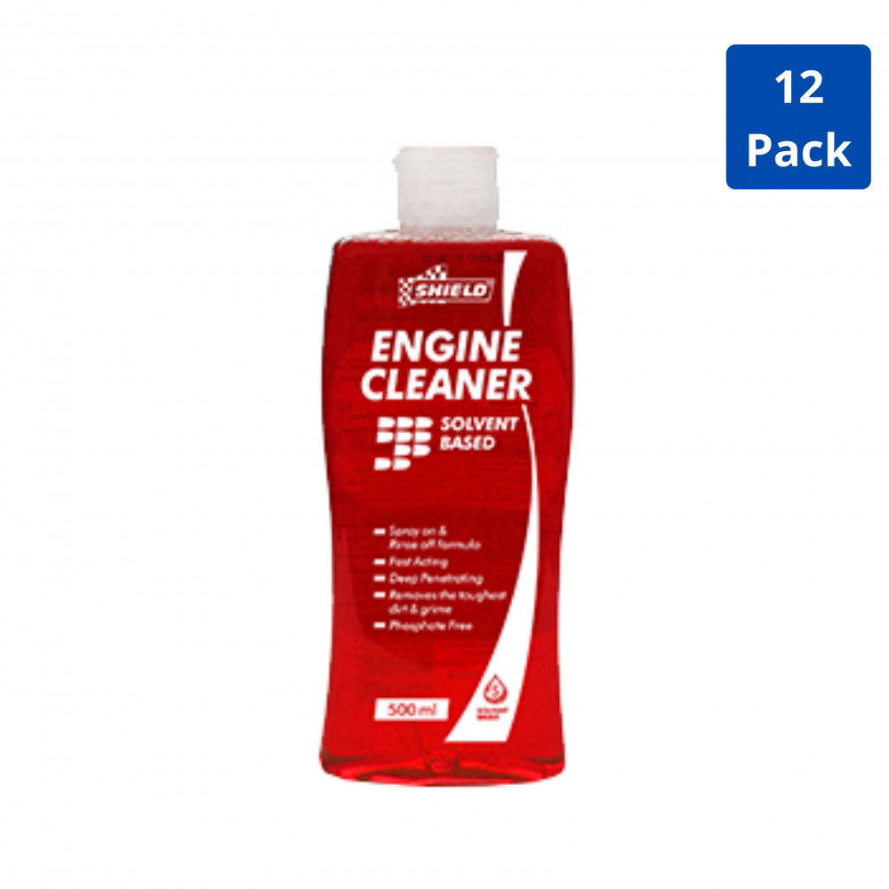 Engine Cleaner - Solvent Based Liquid 500ml 12 Pack