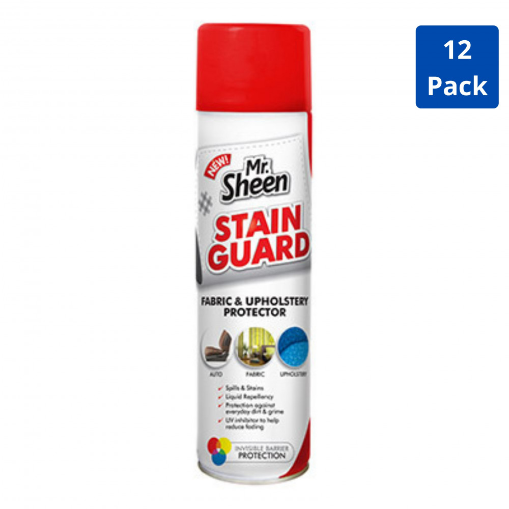 Stain Guard - Fabric & Upholstery Protector 500ml (12 Pack)
