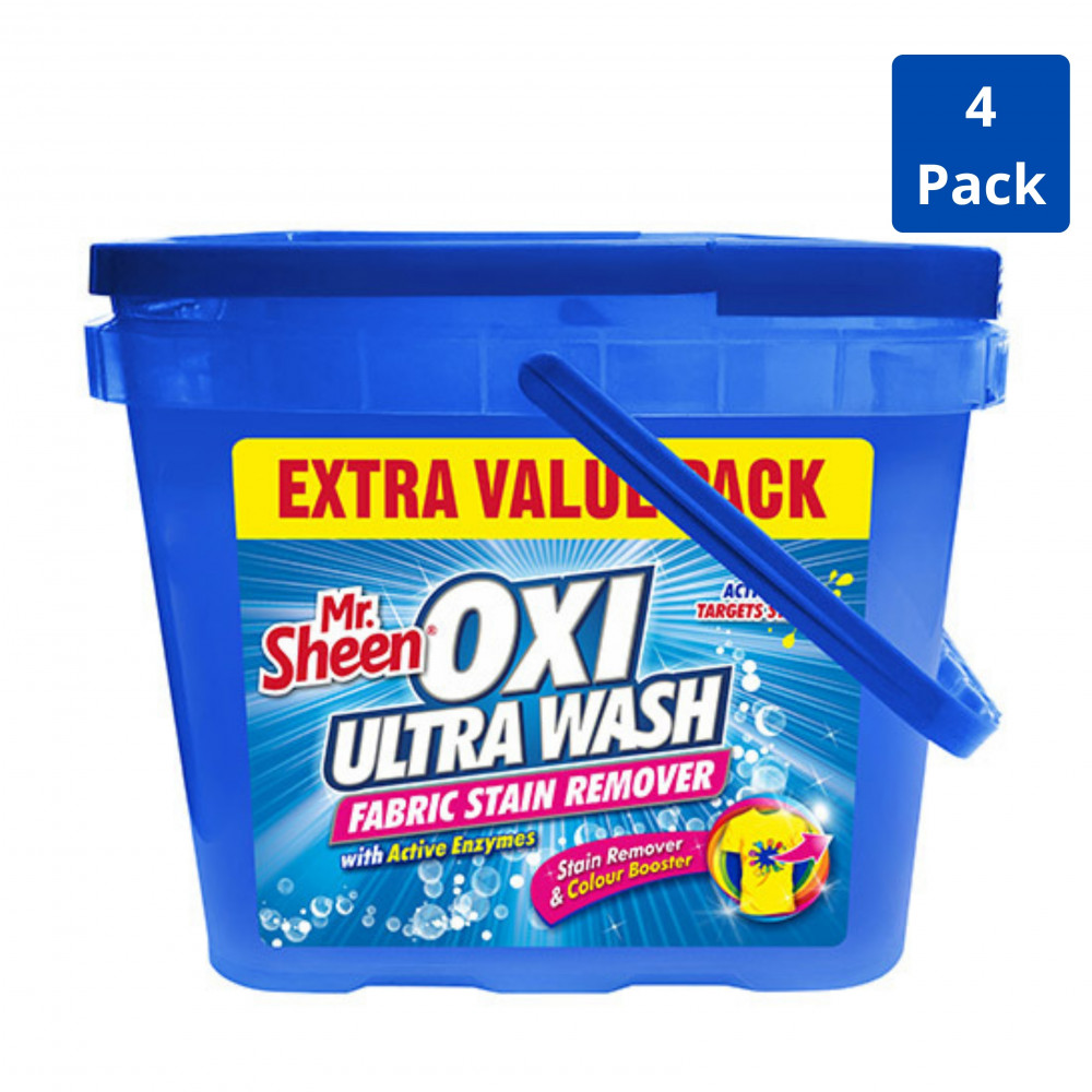 Oxi Ultra Fabric Stain Remover Extra Value Tub 2kg (4 Pack)