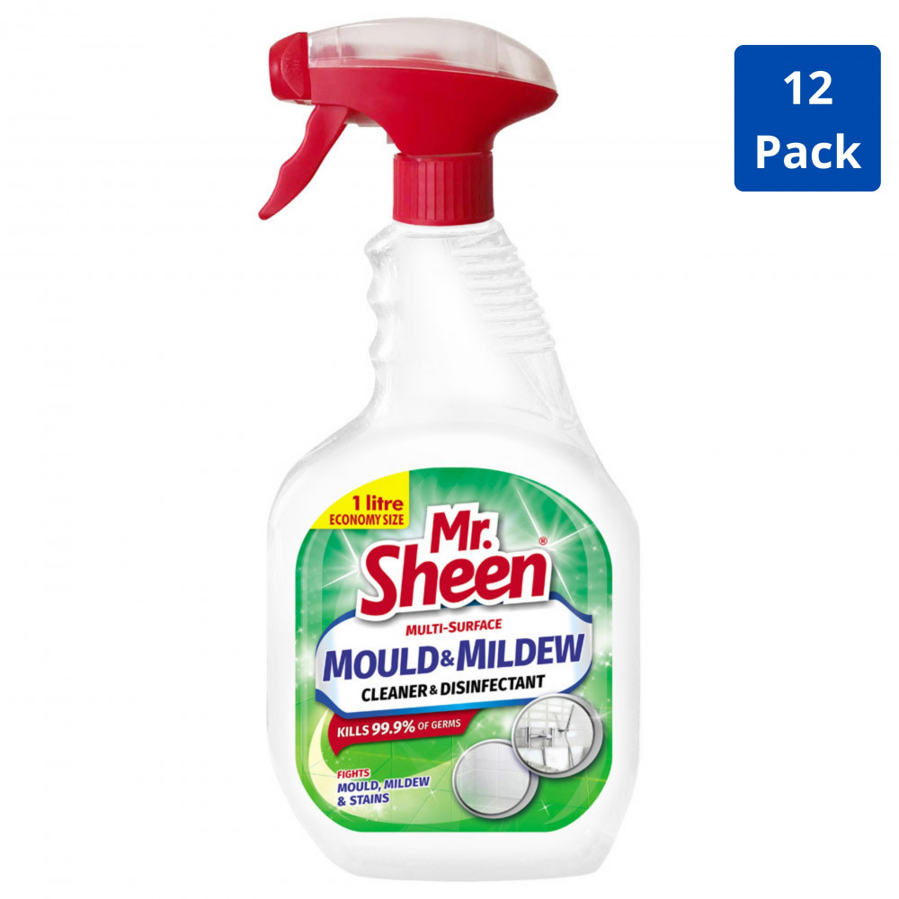 Multi-Surface Mould & Mildew Cleaner & Disinfectant 1L (12 Pack)