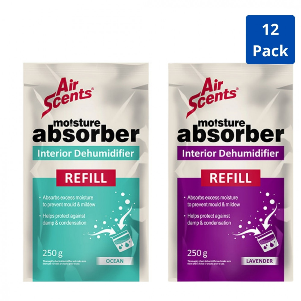 Moisture Absorber Refill Bag 250gr (12 Pack)