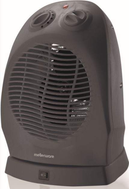 2000W Graphite Oscillating Fan Heater