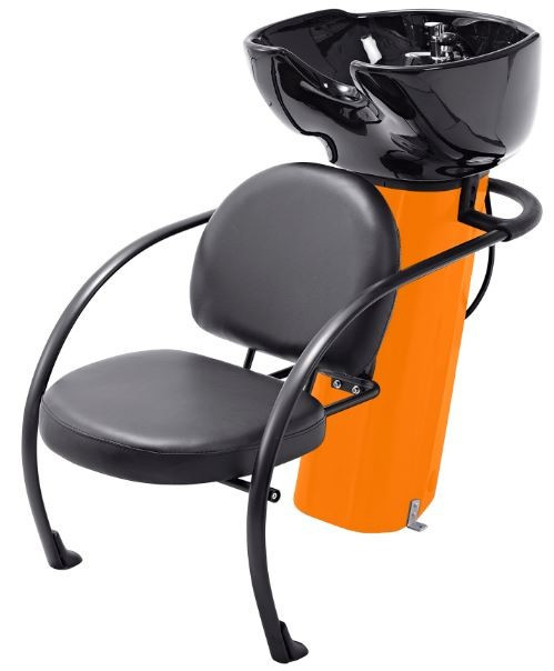 200kg Backwash Chair With Adjustable Backrest Orange