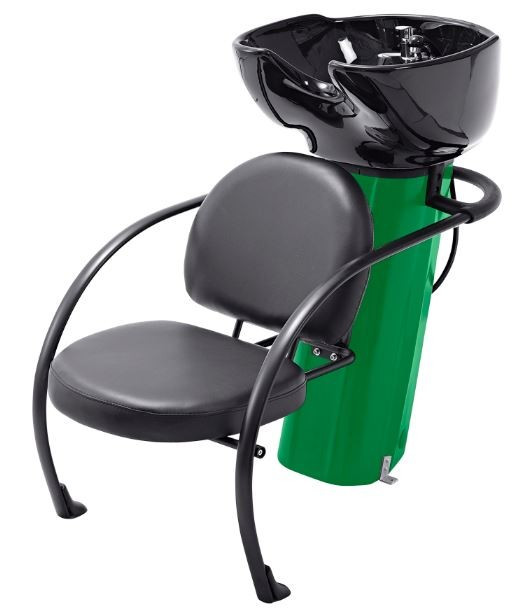 200kg Backwash Chair With Adjustable Backrest Green