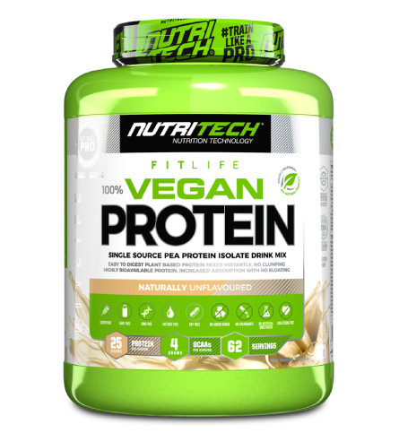 Vegan Protein 100% Pea Isolate 2Kg