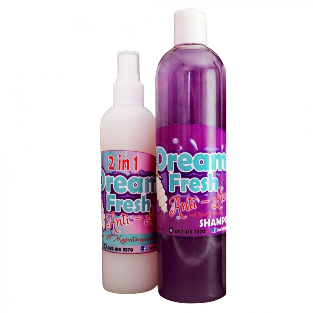 500ml Shampoo and 250ml Spray Combo Deal  For Human Hair