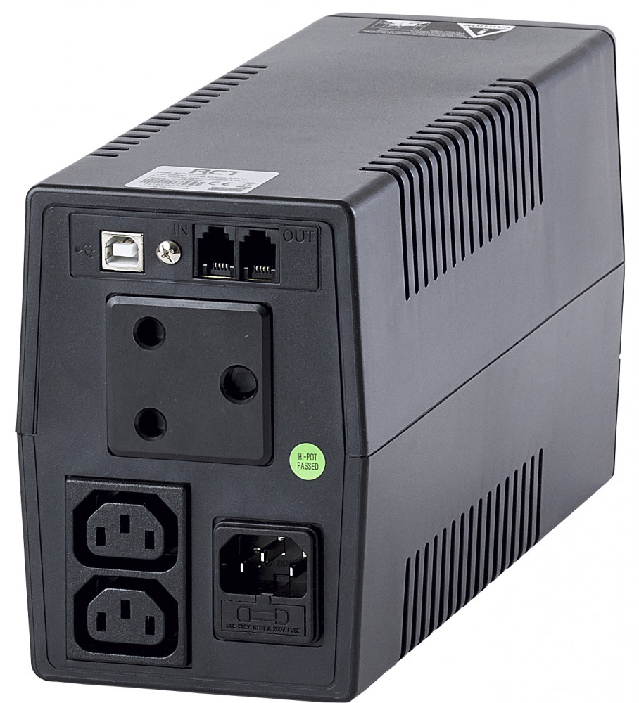 850VA Line-Interactive UPS 480W Plus 1 X SA Wall Socket