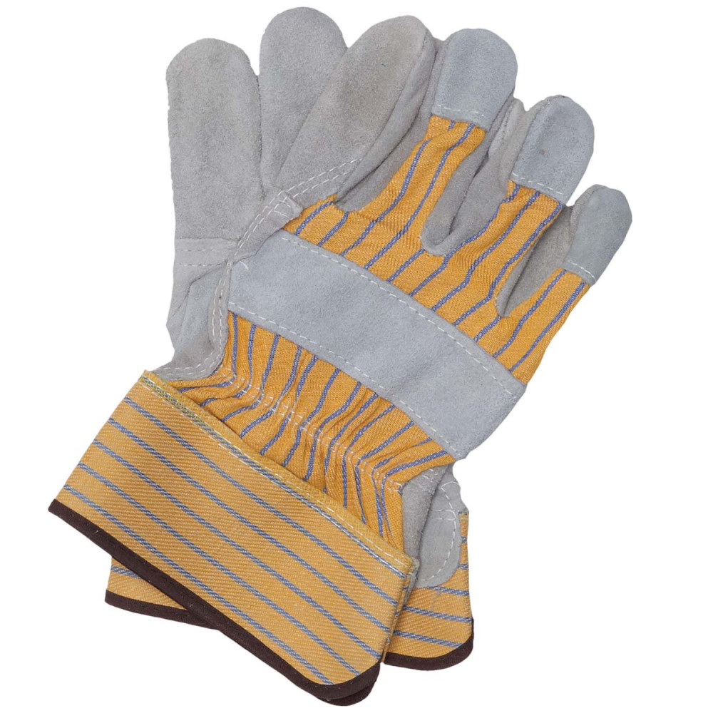 Superior Quality Chrome Leather Candy Stripe Gloves