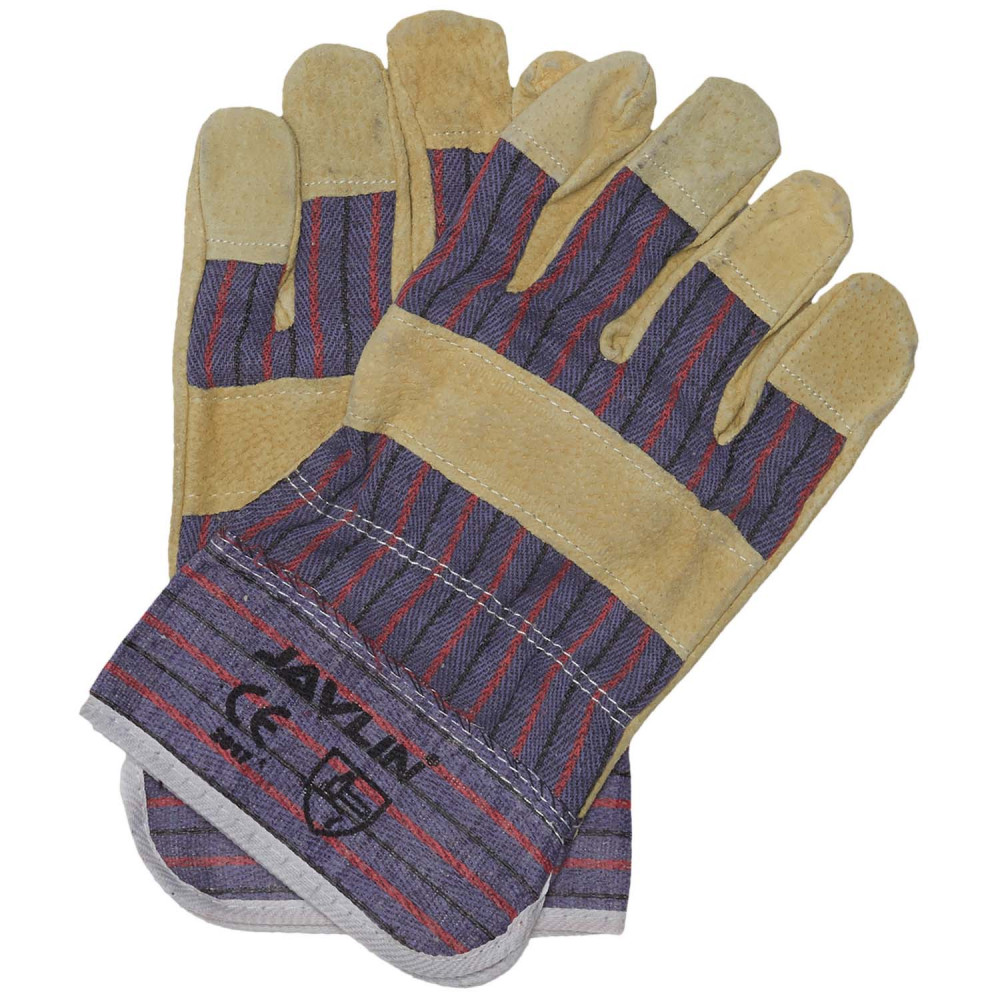 Superior Quality Pig Skin Candy Stripe Gloves