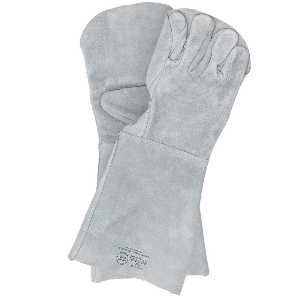 Superior Quality Chrome Leather Gloves 20cm Cuff Apron Palm