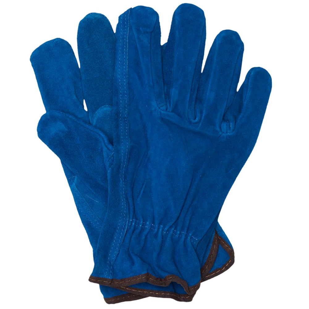 Parrot Blue Split Leather VIP Gloves
