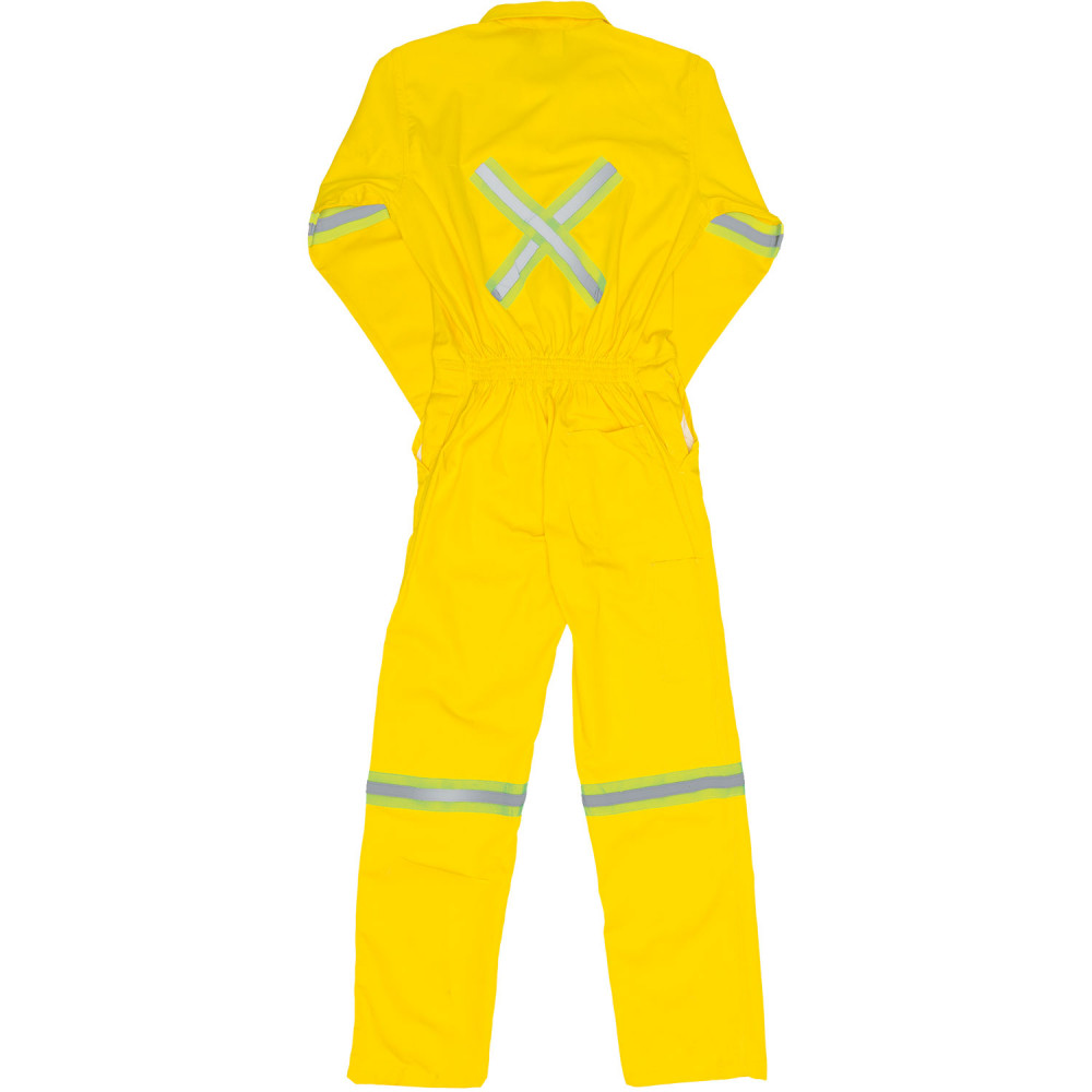 J54 Reflective Boiler Suit - Yellow