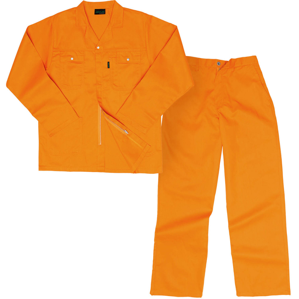 Premium Polycotton Conti Suit - Orange