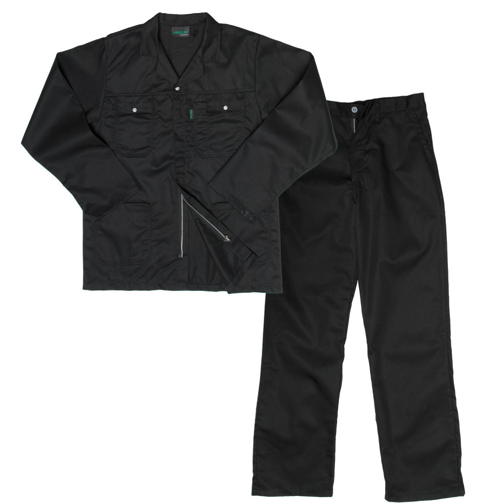 Premium Polycotton Conti Suit - Black
