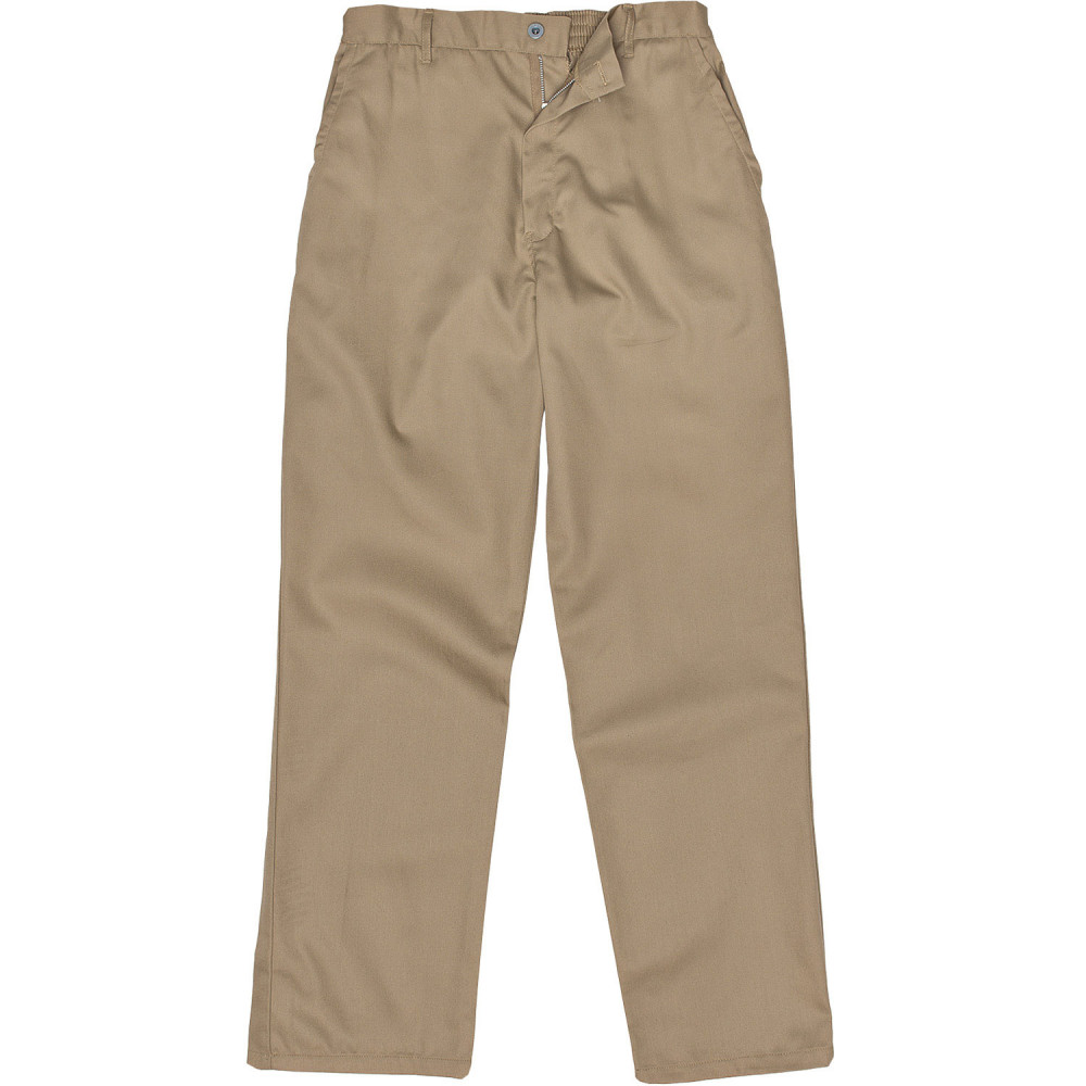 Premium Polycotton Conti Trousers - Khaki