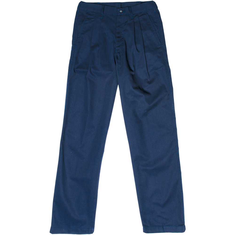 Two Pleat Chino - Navy