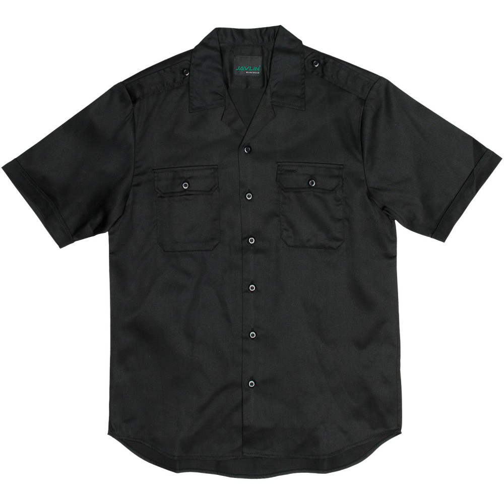 Short Sleeve Combat Shirt - Black