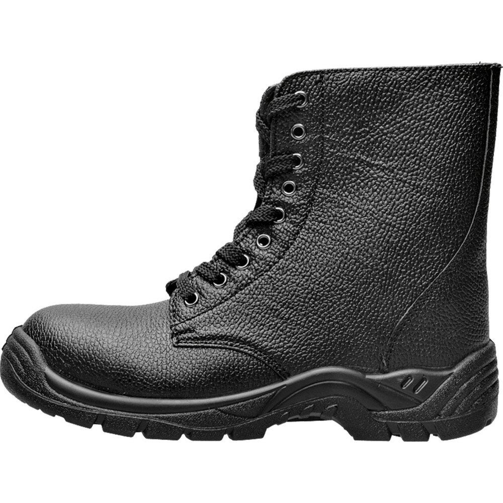 Combat Leather Boot - Black