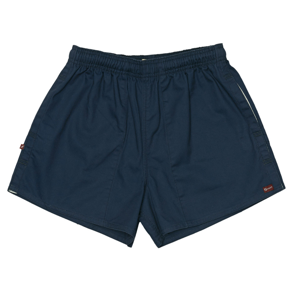 J54 Cotton Rugby Shorts - Navy