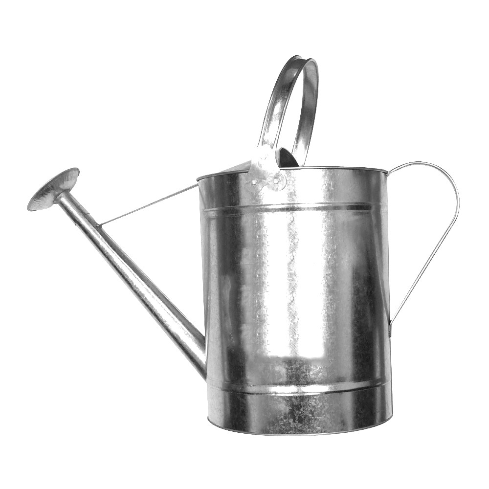 4L Galvanised Water Can