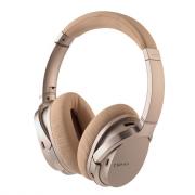Active Noise Cancelling Bluetooth Headphones - Golden