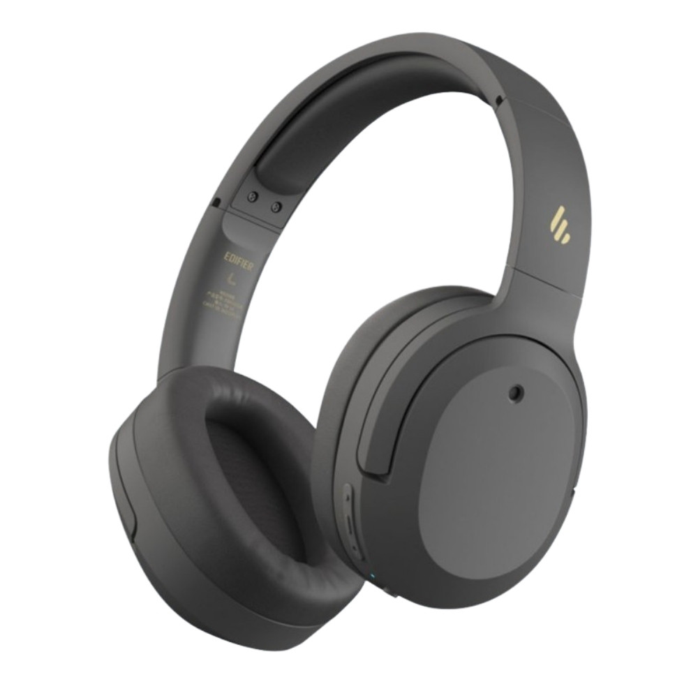 Bluetooth Stereo Headphones with ACTIVE NOICE CANCELLATION - Grey