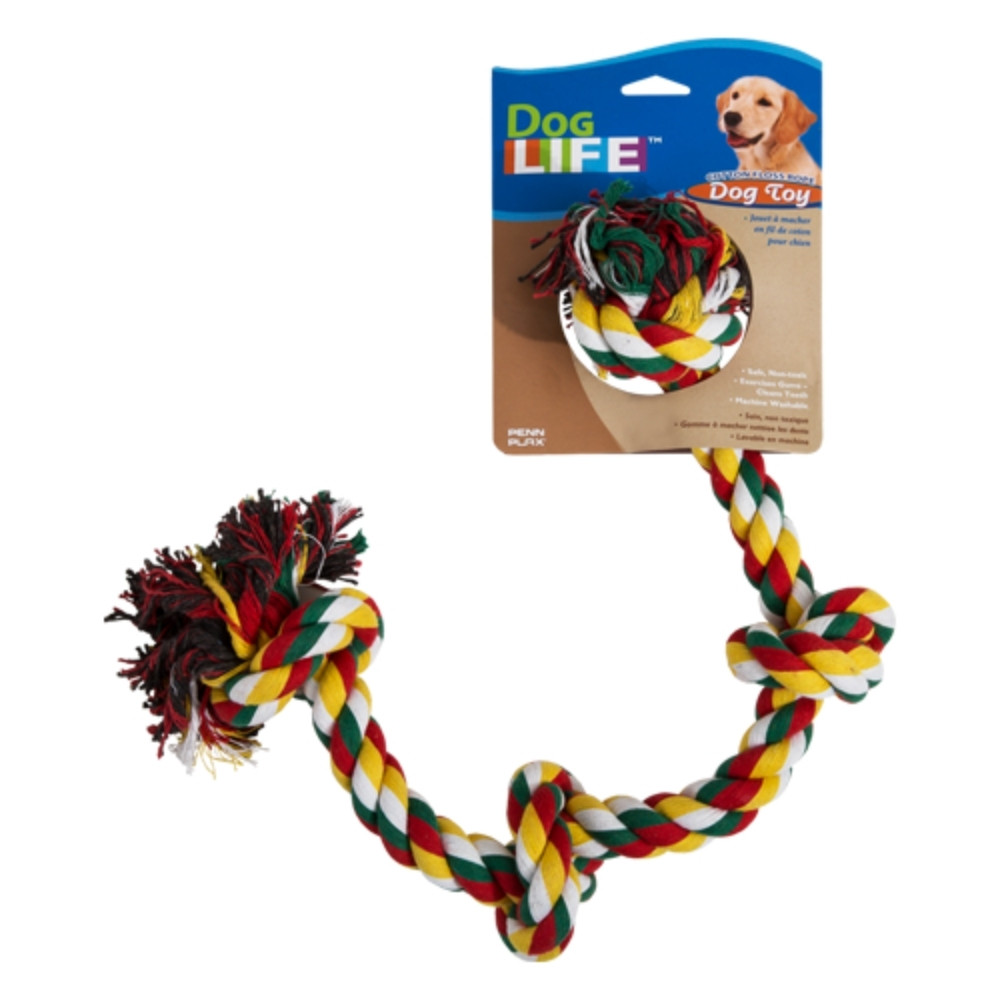 4 Knot Rope Bone Toy
