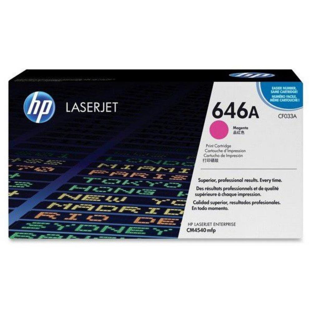 HP 646A Magenta Colour Toner For HP Color LaserJet Enterprise CM4540