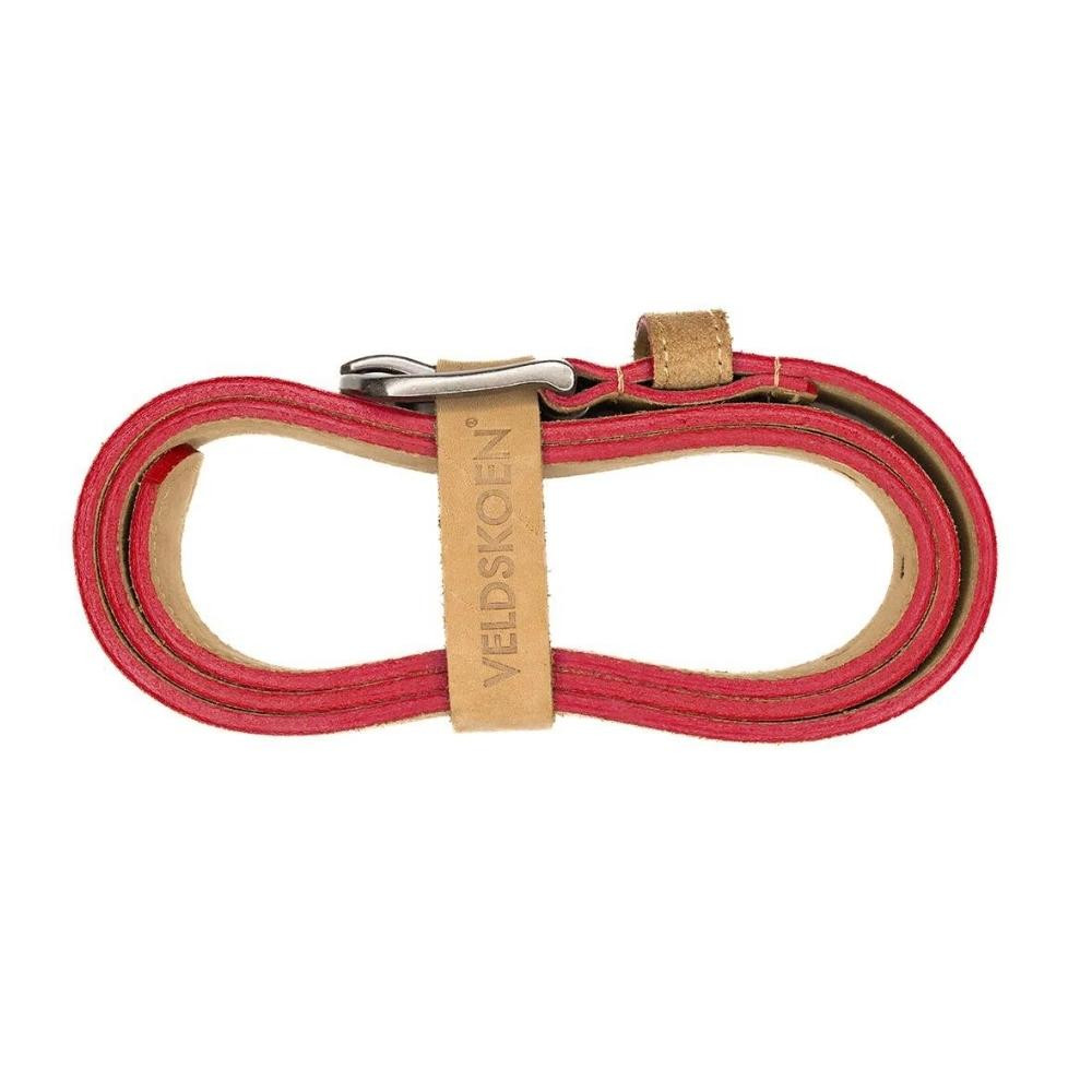 Pinotage Belt Red Detail 30mm & 40mm