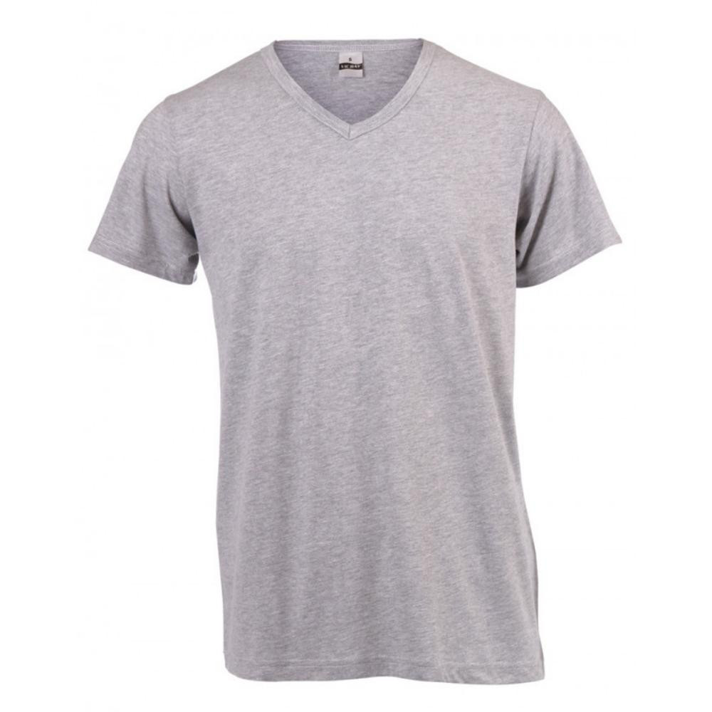 V-Neck Unisex T-Shirt 160gm - Melange