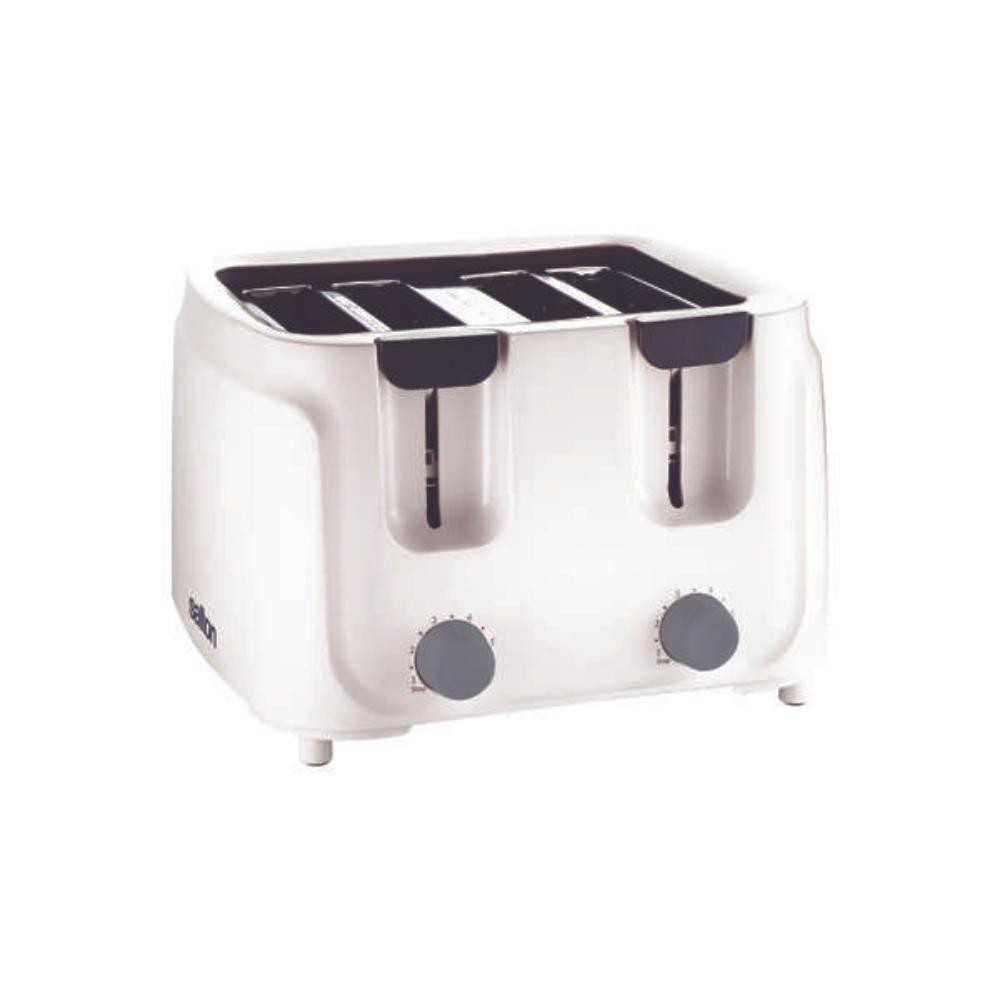 4 Slice White Cool Touch Toaster