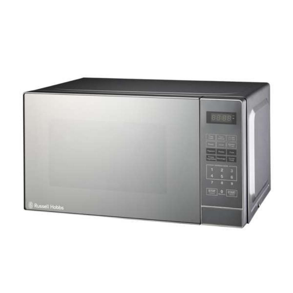 20L Electronic Microwave Silver Mirror Finish