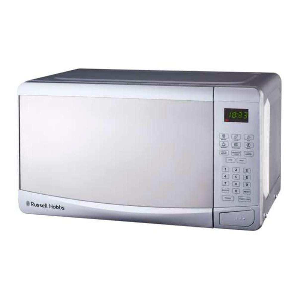 20L Electronic Microwave with Silver Mirror Finish