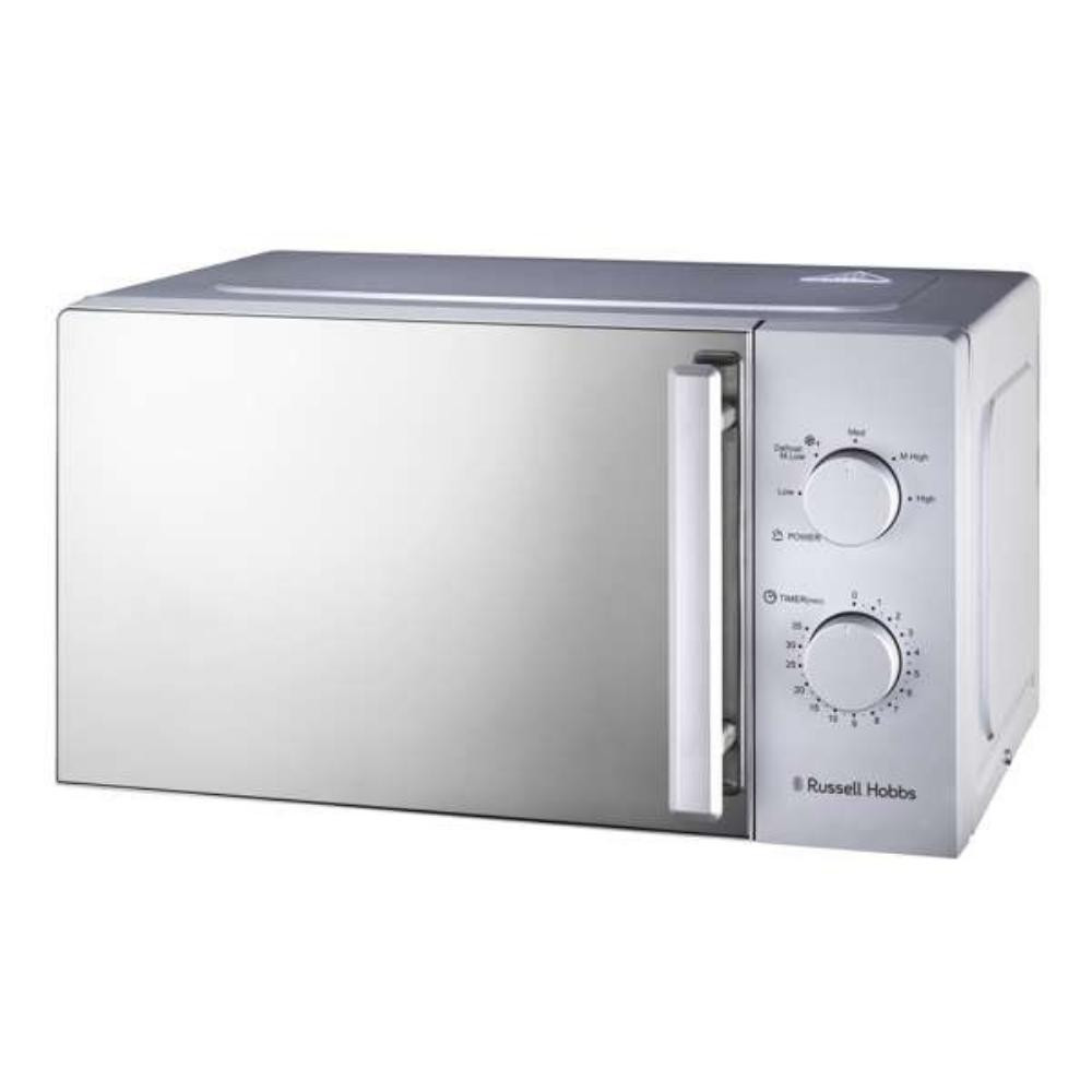 20L Manual Silver Microwave