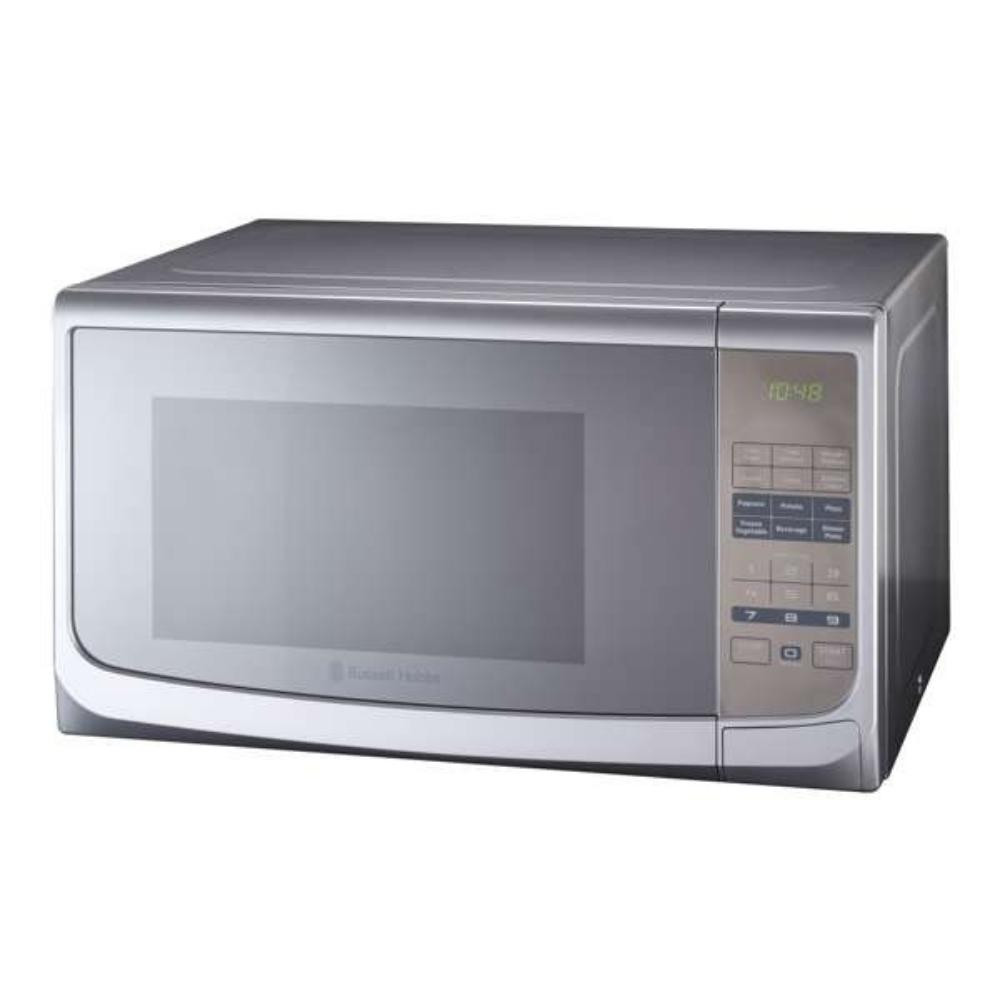 28L Electronic Microwave Silver