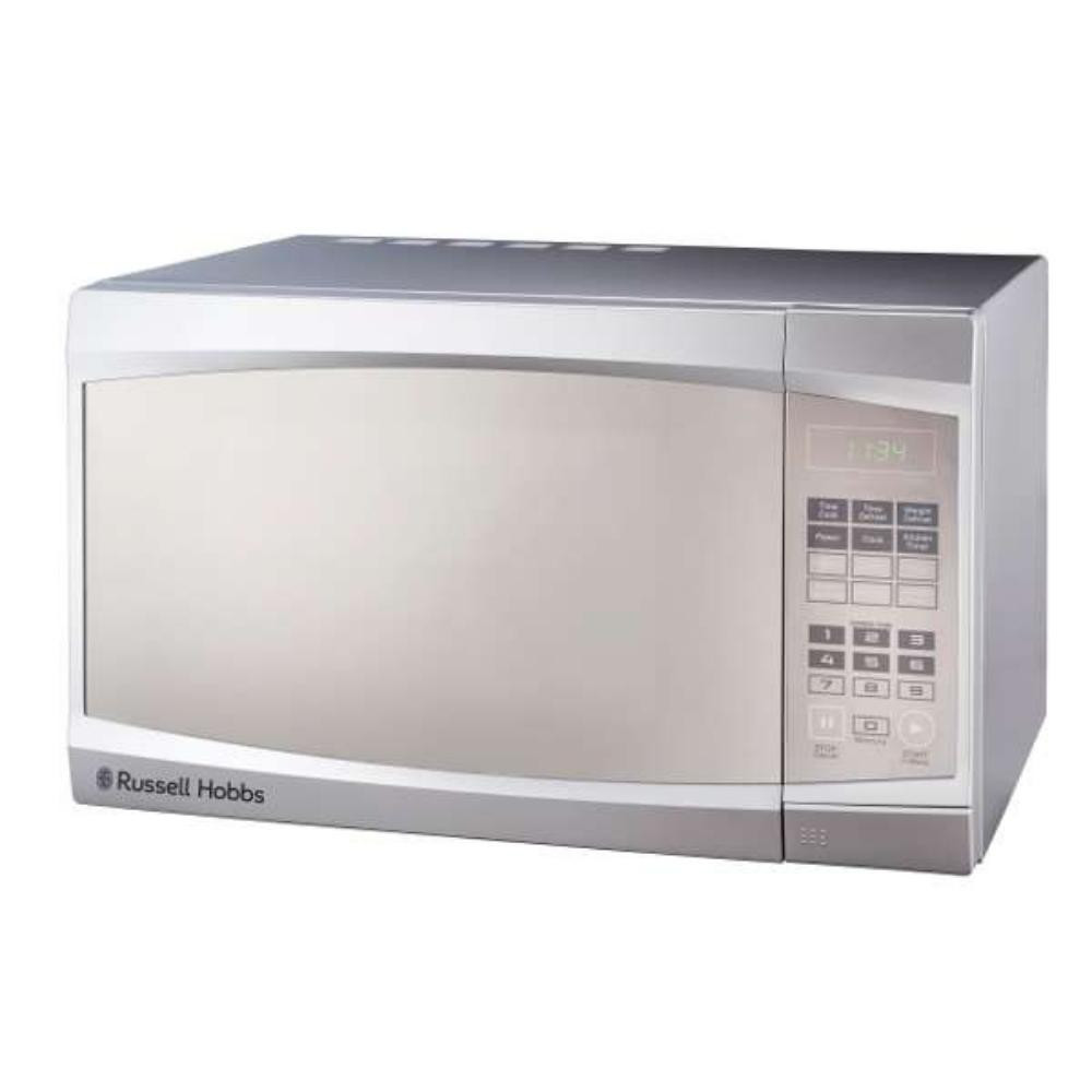 30L Electronic Microwave Silver