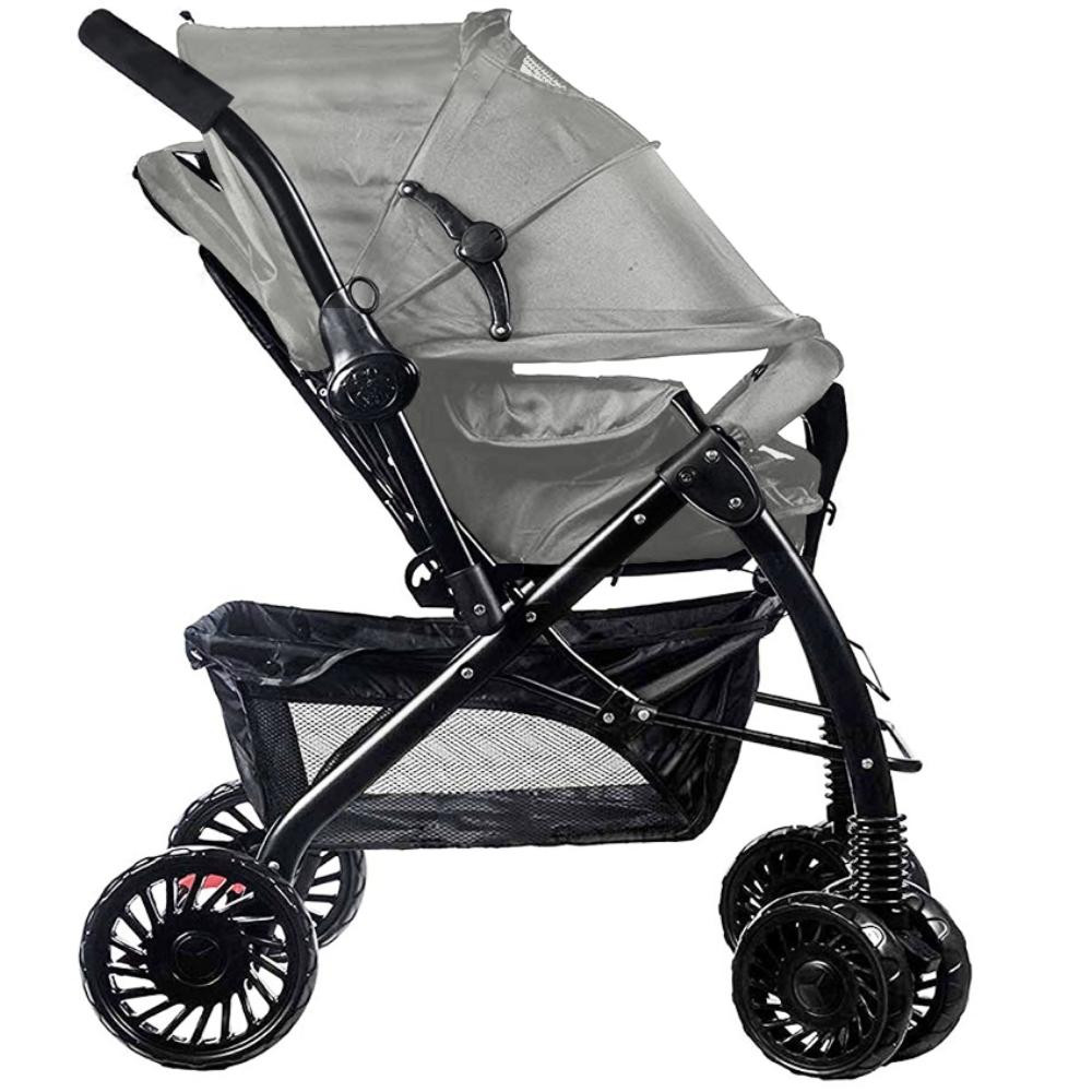 Delux Buddy Baby Stroller - Grey