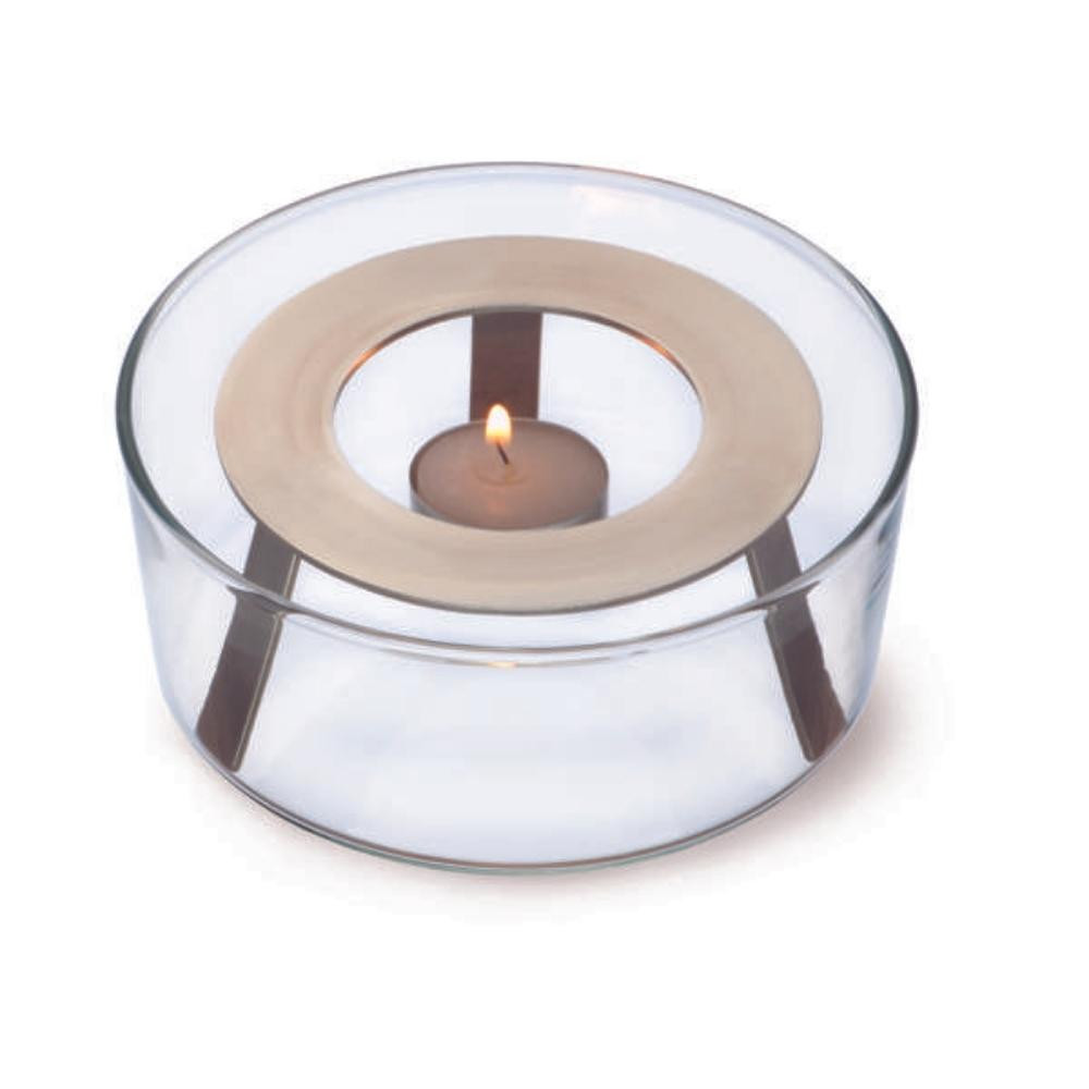 Glass Warmer With Metal Insert