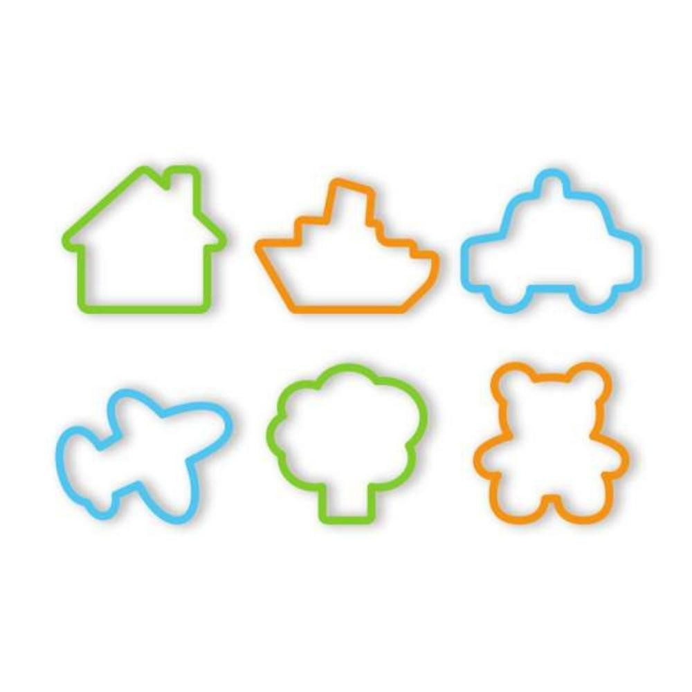 6Pcs Cookie Cutters For Boys