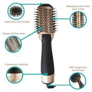 3-in-1 Hair Dryer, Volumiser & Styling Hair Brush