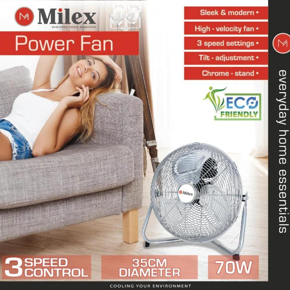Power Industrial Floor Fan – 35cm