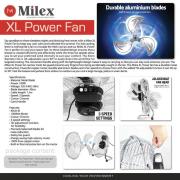 XL Power Industrial Floor Fan - 40cm