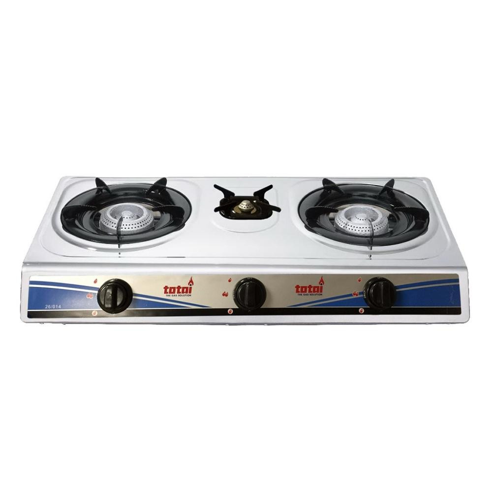 3 Burner Table Top Gas Stove With Auto Ignition