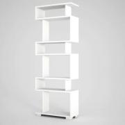 White Blok Bookcase