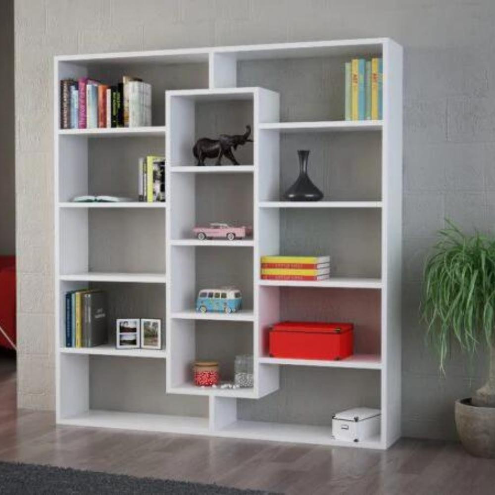 Ample Bookcase White