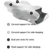 Carbon X Butterfly Pillow (Memory Foam & Anti Snore Pillow)