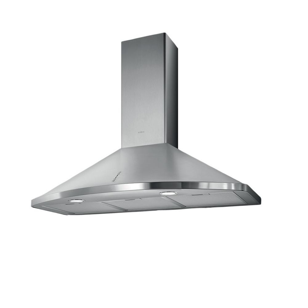 90cm Cone Shaped Cooker Hood - Stainless Steel